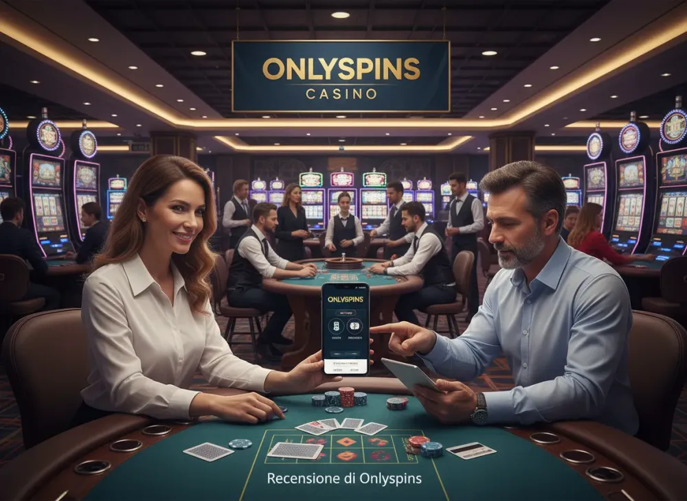 Recensione di Onlyspins con giochi metodi e pagamenti